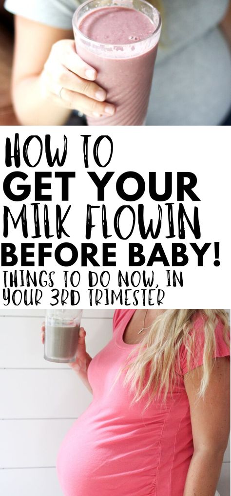 DO THESE!!! How to ensure you have a healthy milk supply when baby arrives by following some simple tips for your third trimester! #pregnant #thirdtrimester #breastfeeding #newmommy Bebe Video, Healthy Milk, Milk Flow, Breastfeeding Foods, Baby 5, 3rd Trimester, Breastfeeding Diet, Baby Life Hacks, Newborn Hacks