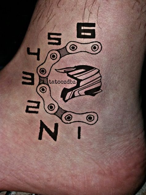 215 Coolest Bike Tattoo Ideas and Designs (2023) - TattoosBoyGirl Dirt Bike Tattoos, Bike Tattoo Motorcycles, Small Motorcycle Tattoo, Bike Tattoo Design, Biker Tattoos For Men, Motorcycle Tattoos For Men, Biking Tattoo, Motorcycle Tattoo Designs, Bikers Tattoo