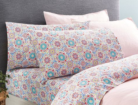 Mosaic Flannelette Sheet Set | Bed Bath N' Table Flannelette Sheets, Set Bed, Sheet Sets, Our House, Bedding Sets, Bed Bath, Mosaic, Bath, Bed