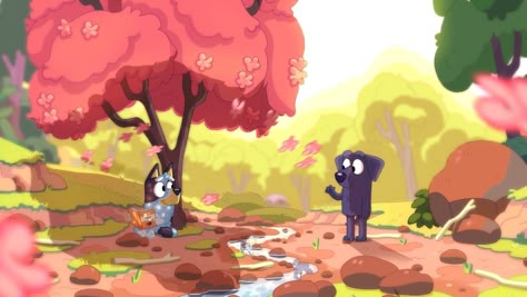 Bluey Desktop Background, Bluey Laptop Background, Bluey Wallpaper Horizontal, Bluey Screencaps, Bluey Scenes, Bluey Wallpapers, Bluey Wallpaper, Bluey Art, Bluey And Bingo