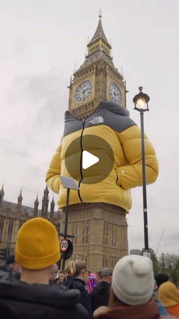 designboom magazine on Instagram: "nothing to see here… just big ben wearing a #northface jacket 🧥 via @jdsports #designboom #northfaceuk #cgiart" Motion Advertising, Ambient Advertising, House Inspection, Million House, Virtual Reality Art, Big Ads, Out Of Home Advertising, Ar Filter, Secret London