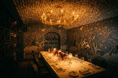 Five Reasons Why the Newly Renovated Boulevard Is San Francisco’s Most Stylish Restaurant | Architectural Digest Leos Oyster Bar, Stylish Restaurant, Wine Vault, Handmade Wallpaper, Barrel Ceiling, Art Nouveau Decor, San Francisco Restaurants, Waterfront Restaurant, Oyster Bar