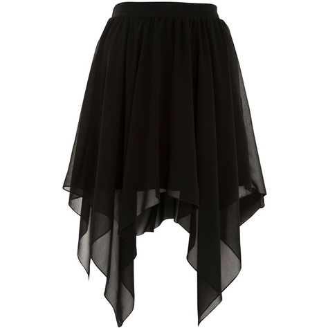 Black Hanky Dip Hem Skirt ($15) ❤ liked on Polyvore featuring skirts, bottoms, jupes, saias, hi lo skirt, goth skirt, gothic skirts, dip hem skirt and short in front long in back skirt Mullet Skirt, Black High Low Skirt, Hi Low Skirt, Gothic Fashion Women, Waterfall Skirt, Goth Skirt, Elastic Waistband Skirt, Gothic Skirt, Hi Low Skirts