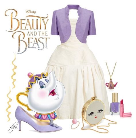 "Disney inspired - Mrs. Potts" by dgia ❤ liked on Polyvore featuring Jacquemus, Disney, Rene, L'OrÃ©al Paris, Lipstick Queen, Jacques Vert, Orit Elhanati and Irene Neuwirth The Beast Costume, Dapper Day Outfits, Disney Bound Outfits Casual, Disney Dapper Day, Beauty And The Beast Costume, Beast Costume, Mrs Potts, Disney Bridal Showers, Disney Themed Outfits