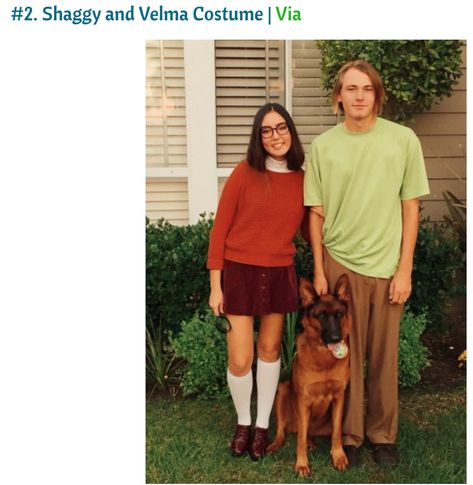 Shaggy Velma Costume, Velma Shaggy Costume, Velma And Shaggy Costume, Shaggy Costume, Shaggy And Velma, Velma Costume, Shaggy Scooby Doo, Cosplay For Women, Shaggy And Scooby