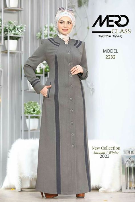 Abaya Work Design, Blazer Abaya Designs, Abaya Burqa New Design, Abaya Overcoat Designs, Abaya Stone Work Designs, Agbada Outfit, Model Gamis, Islamic Fashion Dresses, Modest Dresses Fashion