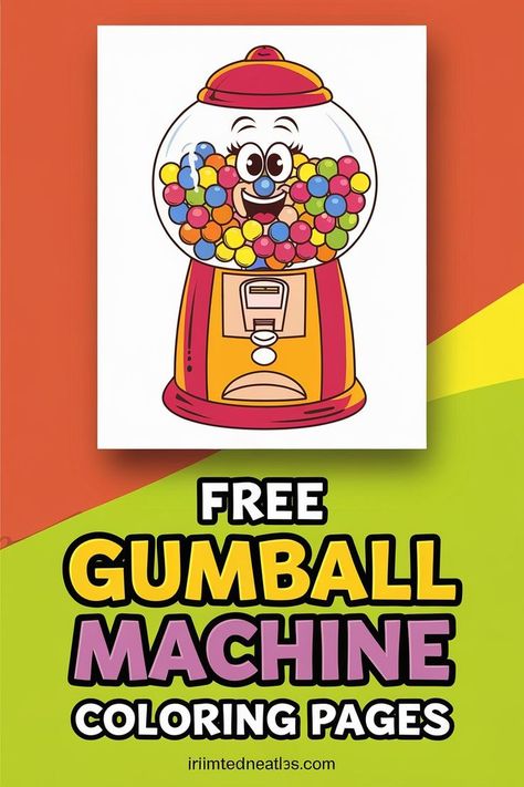 gumball machine coloring pages Gumball Machine, Whimsical Illustration, Coloring Sheets, Get Started, Coloring Pages, For Free, Illustrations, Color, Colouring Pages