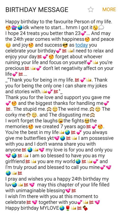 WhatsApp message Letter To Bff Long Distance, What To Say To Your Girlfriend Text, Birthday Message For Her Girlfriends, Paragraphs For Your Girlfriend Birthday, Girlfriend Birthday Wishes Messages, Happy Birthday Wishes To My Ex Girlfriend, Wishing Happy Birthday To Girlfriend, Happy Birthday Text For Her, Birthday Wish Paragraph For Girlfriend