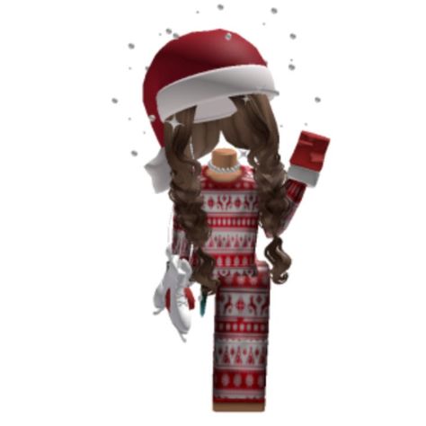 Adopt Me Christmas Outfit, Christmas Outfit Roblox Girl, Preppy Roblox Christmas Outfits, Christmas Roblox Avatar Y2k, Xmas Roblox Avatar, Preppy Christmas Roblox Avatar, Christmas Avatar Roblox Girl, Christmas Roblox Avatar Ideas, Roblox Avatars Christmas