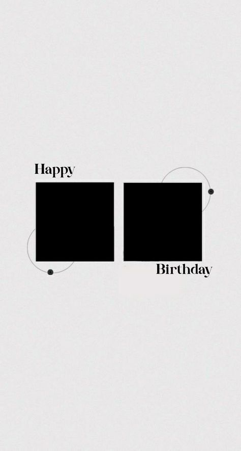 Birthday Icons Aesthetic, Happy Birthday デザイン, Happy Birthday Template Aesthetic, Birthday Overlay, Birthday Template Instagram, Happy Birthday Icons, Template Birthday, Birthday Captions Instagram, Happy Birthday Wallpaper