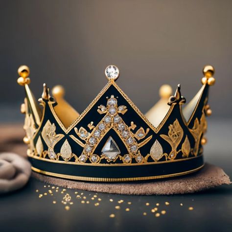 Male Crown King, Medieval Crowns, Boys Crown, Crowns For Men, Crown Men, Descendants 4, King Hat, Male Crown, Crown Aesthetic