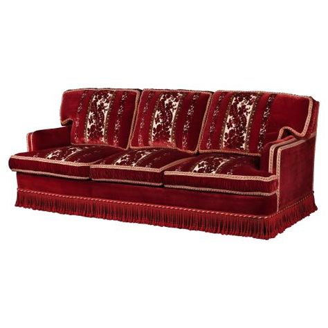 Crimson Cut Velvet Three Seater Sofa by Toni Facella Sensi della Penna Howgego Historic & Modern (Feed generated with FetchRSS) Lannister Sofa, Velvet Sofa With Fringe, Rusty Velvet Sofa, Velvet Velour Sofa Photoshoot Antique, American Sofa, Red Velvet Sofa, Italian Sofa Designs, Italian Modern Sofa, Red Velvet Art Deco Sofa