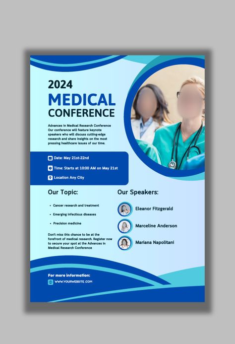 Medical Conference, Conference Poster, Digital Decorations, Technology Posters, Precision Medicine, Conference Design, Flyer And Poster Design, Presentation Video, Flyer Poster