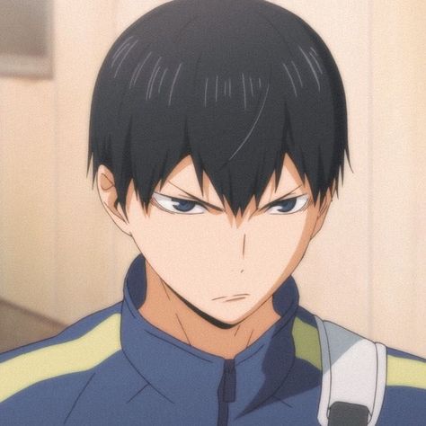 Kageyama Tobio, An Anime, Anime Character, Blue Eyes, The Story, Wall, Hair, Anime, Blue