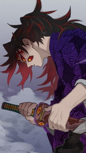 Upper Moon One, Upper Moon, Kimetsu No Yaiba, An Anime, Anime Character, Demon Slayer, Moon, Wallpapers, Red