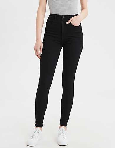 Highest Waist Jegging Smart Casual Winter, White Flare Pants, Casual Sporty Outfits, Ripped Jeggings, High Waist Jeggings, Jeans Outfit Women, High Waisted Black Jeans, Jeans Outfit Casual, Floral Jeans