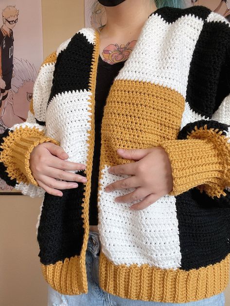 Crochet jacket pattern