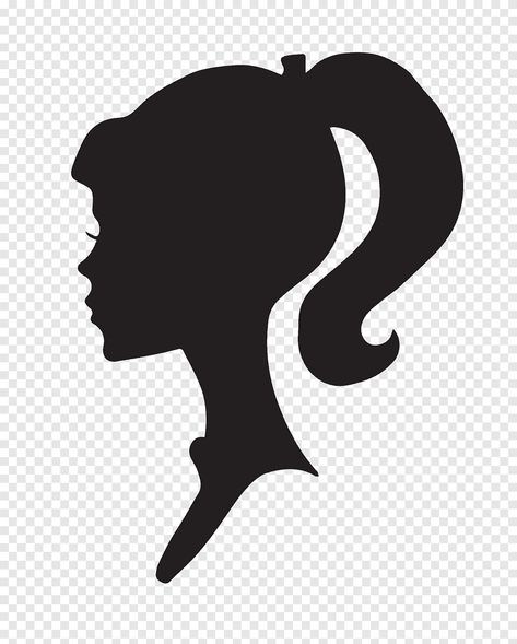 Ken Silhouette, Barbie Head, Free Barbie, Silhouette Logo, Png Images Free, Head Silhouette, Profile Silhouette, Barbie Ken, Silhouette Png