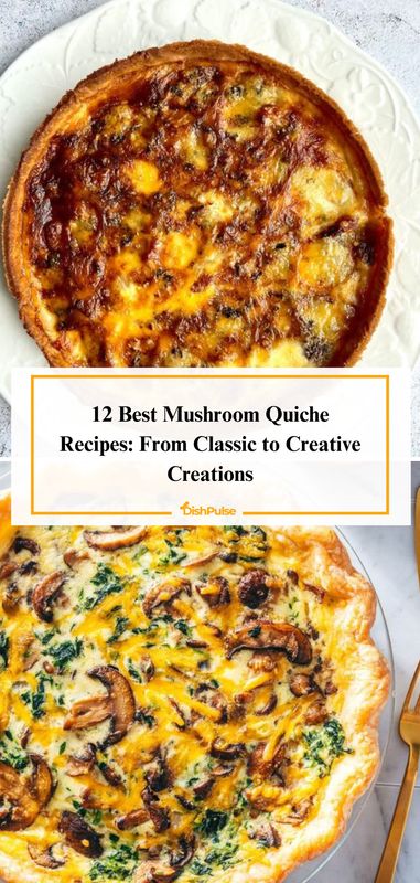 From classic to creative, enjoy these 12 Mushroom Quiche Recipes! 🍄🥚 


#MushroomQuiche #QuicheLovers #BrunchIdeas #VegetarianRecipes #DishPulse 𝗟𝗼𝘃𝗲 𝗶𝘁? 𝗗𝗼𝘂𝗯𝗹𝗲 𝘁𝗮𝗽! Mushroom Gruyere Quiche, Quiche Recipes With Mushrooms, Veggie Quiche Recipes Easy, Fall Quiche Recipes, Mushroom Quiche Recipes, Mushroom Spinach Quiche, Best Quiche Recipe Ever, Veggie Quiche Recipes, Mushroom And Spinach Quiche