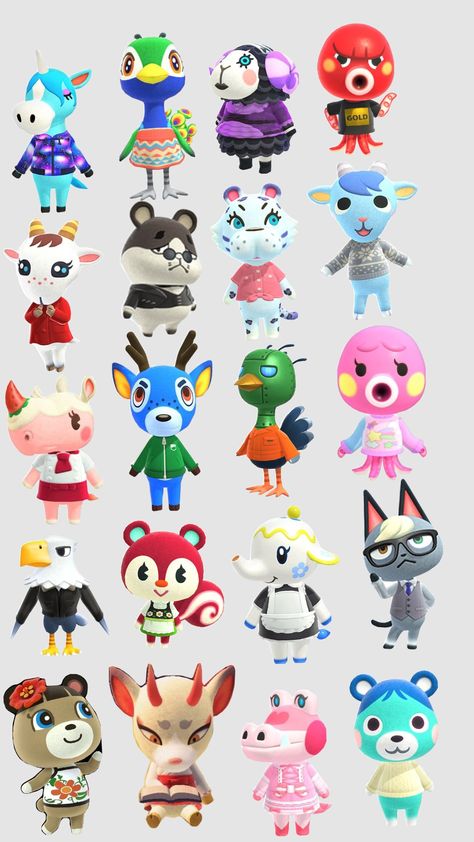 which one is your dream villager? #animalcrossing Animal Crossing Villagers, Which One Are You, Animal Crossing, Your Dream, Dreaming Of You, Animals, Pins