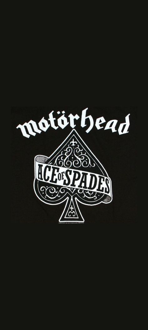 Thrash Metal Wallpapers, Metal Head Wallpaper, Ace Of Spades Wallpaper, Spades Wallpaper, Motorhead Lemmy, Motorhead Logo, Motorhead Ace Of Spades, Ace Of Spades Tattoo, Metal Wallpaper