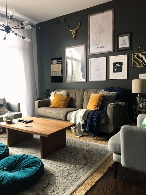 Cool Apartment Ideas For Guys, Male Apartment Ideas, Guys Apartment Decor Living Room, Mens Home Decor Masculine Interior, Mens Apartment Decor Masculine Interior, Male Apartment Decor, Male Living Room Ideas, Male Living Room, Male Apartment