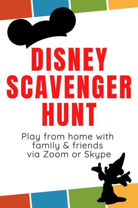 How to have a Disney Scavenger Hunt At Home For Family Game Night On Zoom! Online game to have with friends or family while keeping your social distance but rocking your Disney Side! Disney Scavenger Hunt, Scavenger Hunt At Home, Ice Breakers For Work, Name Games For Kids, Teamwork Games, Work Team Building, Fun Team Building Activities, Zoom Online, Sports Classroom