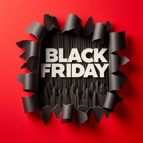 Photo black friday sale poster concept w... | Premium Photo #Freepik #photo Black Friday Sale Poster Design, Realistic Background, Black Friday Sale Poster, Video Mockup, Event Food, Card Banner, Poster Invitation, Cartoon Clip Art, Friday Sale