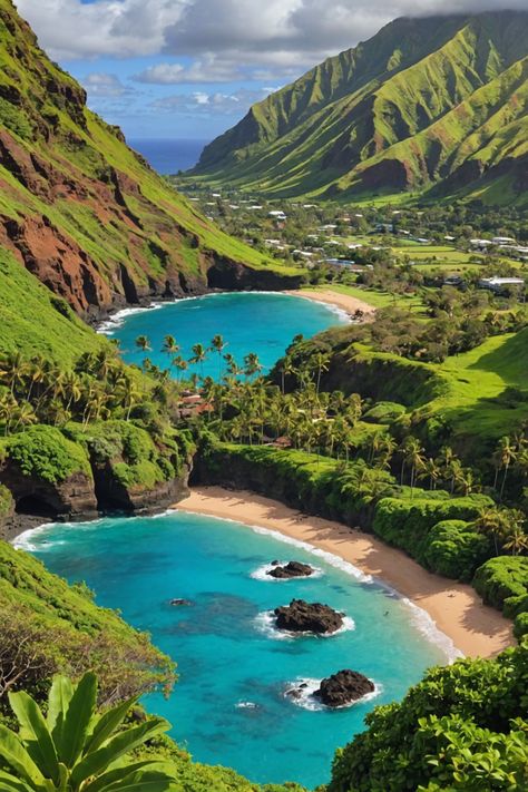 7-Day Maui Adventure: Explore the Best of the Valley Isle 🌺 Maui Aesthetic, Maui Hawaii Beaches, Maui Beaches, Lanai Hawaii, Maui Photos, Maui Island, Island Landscape, Maui Beach, Breathtaking Scenery