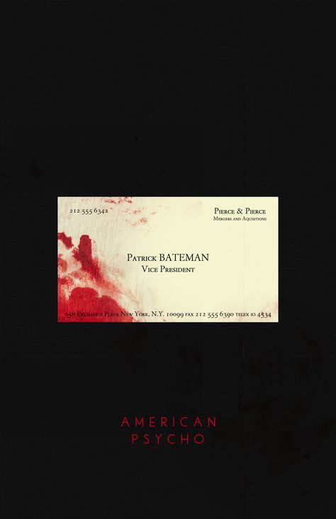 American Pshyco Poster, American Pshyco Wallpaper, American Pshyco Aesthetic, Artsy Posters, American Pshyco, Wallpaper Horizontal, Beau Film, Patrick Bateman, I Love Cinema