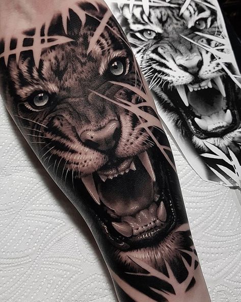 Siberian Tiger Tattoo, Tattoo Designs Tiger, Tiger Forearm Tattoo, Tiger Tattoo Designs, Tattoos Tiger, Tiger Hand Tattoo, Tiger Eyes Tattoo, Tiger Face Tattoo, Tiger Tattoo Sleeve