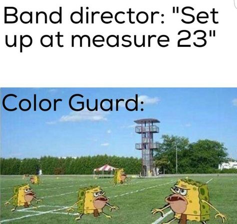 Marching Band Color Guard, Colorgaurd Aesthetic, Colorguard Memes Funny, Color Guard Videos, Color Guard Aesthetic, Marching Band Aesthetic, Color Guard Funny, Funny Band Jokes, Band Puns