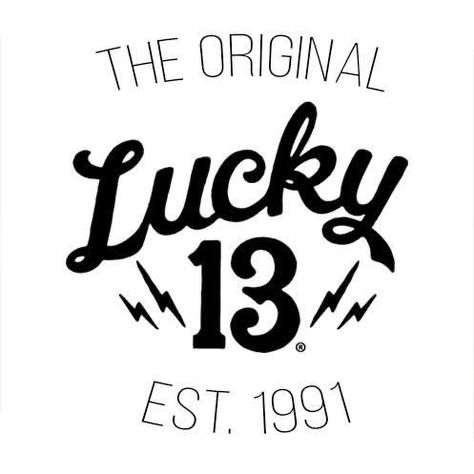 Lucky 13 Tattoo Design, Lucky 13 Tattoo, Lucky Number 13, Mo Ganji, 13 Tattoo, 13 Tattoos, Graffiti Writing, Lucky 7, Lucky 13