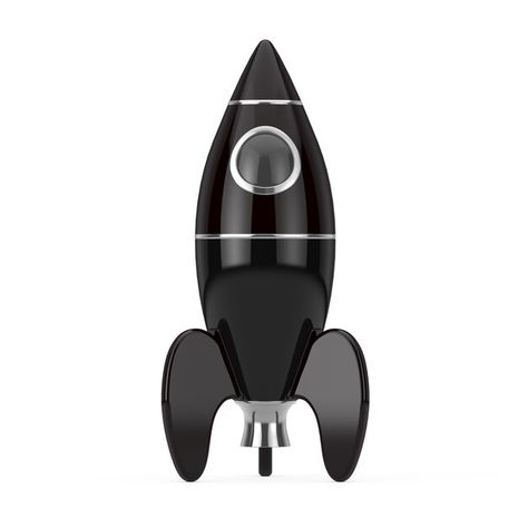 Black childs toy rocket on a white backg... | Premium Photo #Freepik #photo #rocket-ship #space-rocket #rocket-3d #space-shuttle Presentation Example, Toy Rocket, 3d Space, Product Presentation, Space Rocket, Rocket Ship, Background 3d, Space Shuttle, 3d Rendering