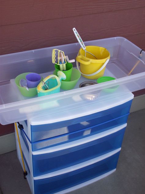 Diy Water Play, Diy Water Table, Toddler Water Table, Kids Water Table, Family Journal, Water Tables, Creative Mom, Journal Diy, Water Table