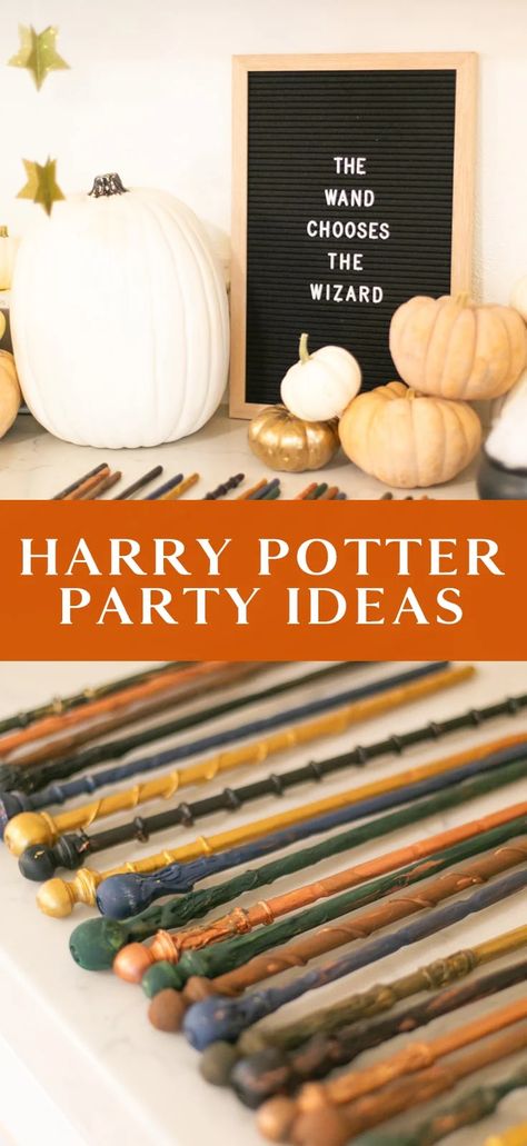 Quidditch Cake, How To Make Wands, Harry Potter Birthday Decorations, Harry Potter Party Ideas, Harry Potter Party Favors, Harry Potter Party Decorations, Hogwarts Party, Harry Potter Theme Birthday, Harry Potter Halloween Party