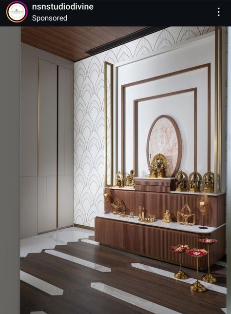 Puja Room Design Indian, Puja Unit Design, Interior Design Articles, Mandir Design, Temple Design For Home, Indian Home Interior, Pooja Room Door Design, Pooja Room Design, Puja Room