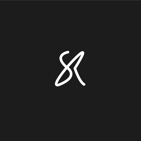 SR Monogram logo on Behance Logo Black Background, Logo Black, Monogram Logo, Black Background, Modern Minimalist, Logo Design, Monogram, Black, Design