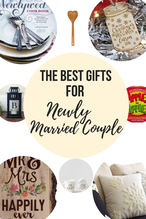 Seems like running out of ideas on what gift should you give to your newlywed friends? Check these best gifts for newly married couples! #newlyweds #giftideas #gifts Bride And Groom Gift Basket, Gift Ideas For Married Couples, Newlywed Gifts Basket, Ideas For Married Couples, Newlywed Christmas Gifts, Gifts For Newlyweds, Married Advice, Married Couple Gifts, Married Gift