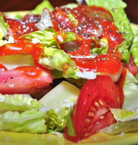 Red Italian House Dressing, Outback Tangy Tomato Dressing Recipe, Outback Steakhouse Recipes, Tomato Salad Dressing, Copycat Outback, Tomato Dressing, Steakhouse Recipes, Restaurant Inspired Recipes, Outback Steakhouse