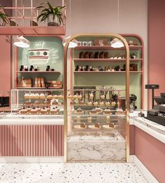 Retail Design Cake Shop Interior, Cookies Shop, Bakery Shop Design, Bakery Interior, Aesthetic Interior Design, Bakery Design Interior, Bakery Decor, Coffee Shop Interior Design, Cafe Shop Design