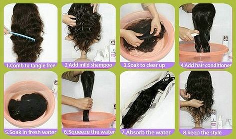 How To Wash Weave, Taking Care Of Hair, Hair Extension Care, Hair Company, Chinese People, Braids Hairstyles Pictures, Mild Shampoo, For Skin Care, Skin Care Makeup