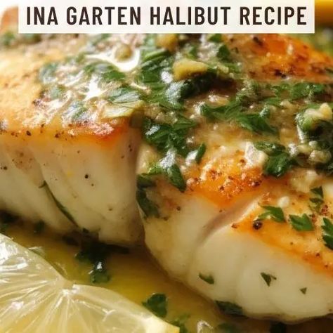 Ina Garten Halibut Recipe - Easy Kitchen Guide Baked Halibut Recipes, Halibut Recipes Baked, Baked Halibut, Halibut Recipe, Halibut Recipes, Fish Dinner Recipes, Kitchen Guide, Ina Garten Recipes, Fish Recipes Healthy