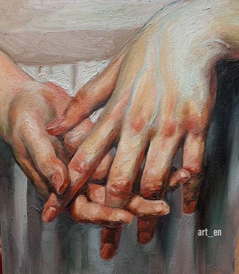 ‘Hands’ 2019, oil on wood - painting Arte Peculiar, Rennaissance Art, Arte Inspo, Arte Sketchbook, Ethereal Art, Classical Art, Art Drawings Sketches, Art Reference Photos, Art Sketchbook