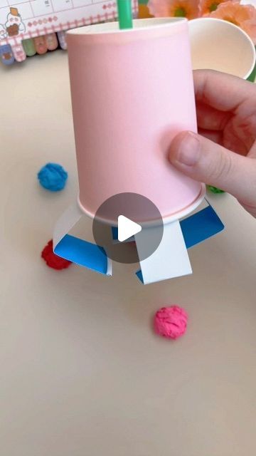 paper crafts creator on Instagram: "It's so fun to make a fun claw doll with paper cups. Come play with your children!  #parentchildcraft #homemadetoys #breakwastefortreasurecraft #craftdiy #papercupcraft #creativecraft #funwithkids #simplecraft #diyprojects #childrencraft" Paper Claws, Paper Cup Crafts, Homemade Toys, Cup Crafts, Paper Cup, Creative Crafts, Easy Crafts, Crafts For Kids, Diy Projects