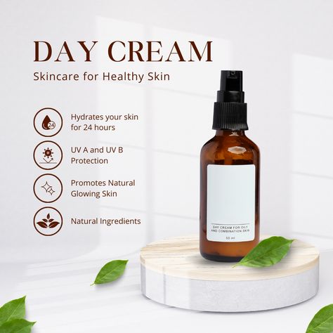 Serums are thinner than moisturisers and absorb into the skin more quickly, making them perfect for layering, but you should still apply moisturiser on top of the serum to help nourish the skin's outermost layers. Glowing Skin Cream, Glycolic Acid Serum, Natural Glowing Skin, Glow Skin, Top Skin Care Products, Skin Secrets, Brightening Serum, Instagram Post Template, Skin Cream