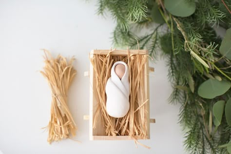 The Giving Manger Giving Manger, Baby Jesus Crafts, The Giving Manger, Baby Jesus Craft, Kindness Elf, New Family Traditions, Baby Jesus In Manger, Jesus In Manger, Jesus Crafts