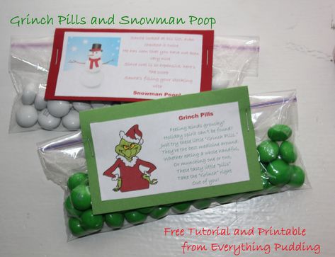 Grinch Poop, Grinch Pills, Google Christmas, Grinch Printable, Snowman Poop, Grinch Party, Grinch Stole Christmas, 2024 Christmas, Free Christmas Printables