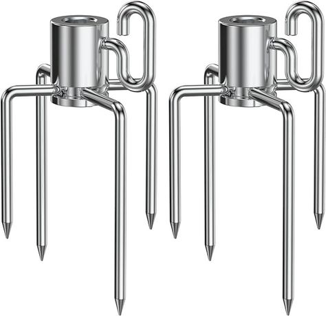 Amazon.com: Onlyfire 6002 Rotisserie Meat Forks(1-Pair) for Grills-Fits 1/2-Inch hexagon & 3/8-Inch and 5/16-Inch square Spit Rods : Patio, Lawn & Garden Spit Rotisserie, Rotisserie Grill, Stainless Steel Grill, Barbecue Tools, Food Security, Fork Set, Outdoor Grill, Cooking Tools, Lawn Garden