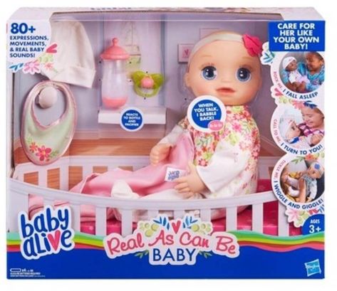 Muñeca Baby Alive, Girls Playhouse, Baby Doll Nursery, Blonde Babies, House Toys, Baby Sounds, Baby Alive Dolls, Baby Doll Accessories, Baby Alive